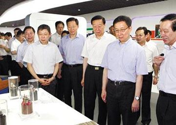 国家副主席，原中央政治局常委， 时任上海市委书记韩正考察3044永利集团科技