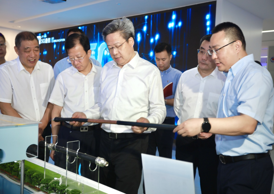 南通市委书记、、、市长吴新明考察3044永利集团科技